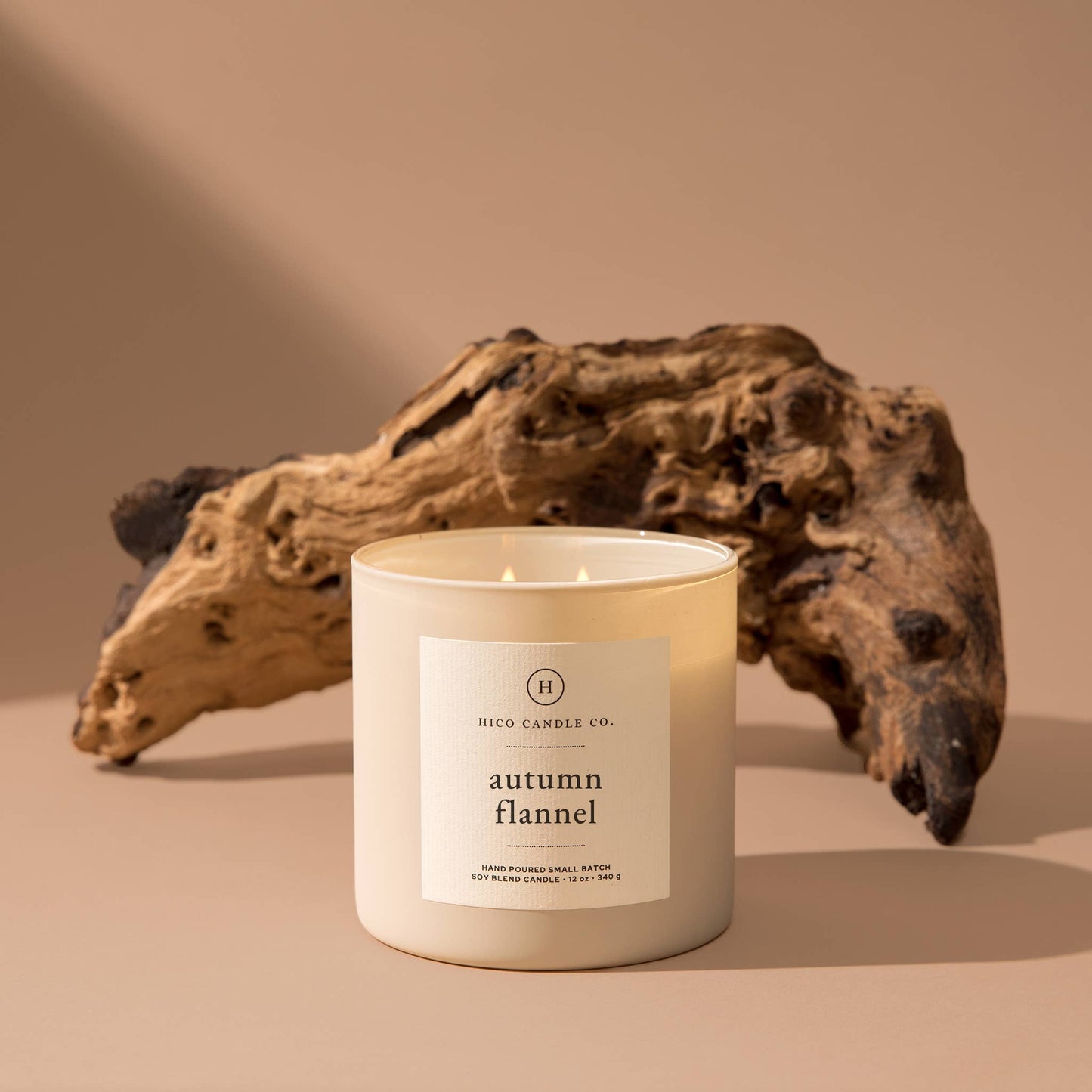 Autumn Flannel Candle