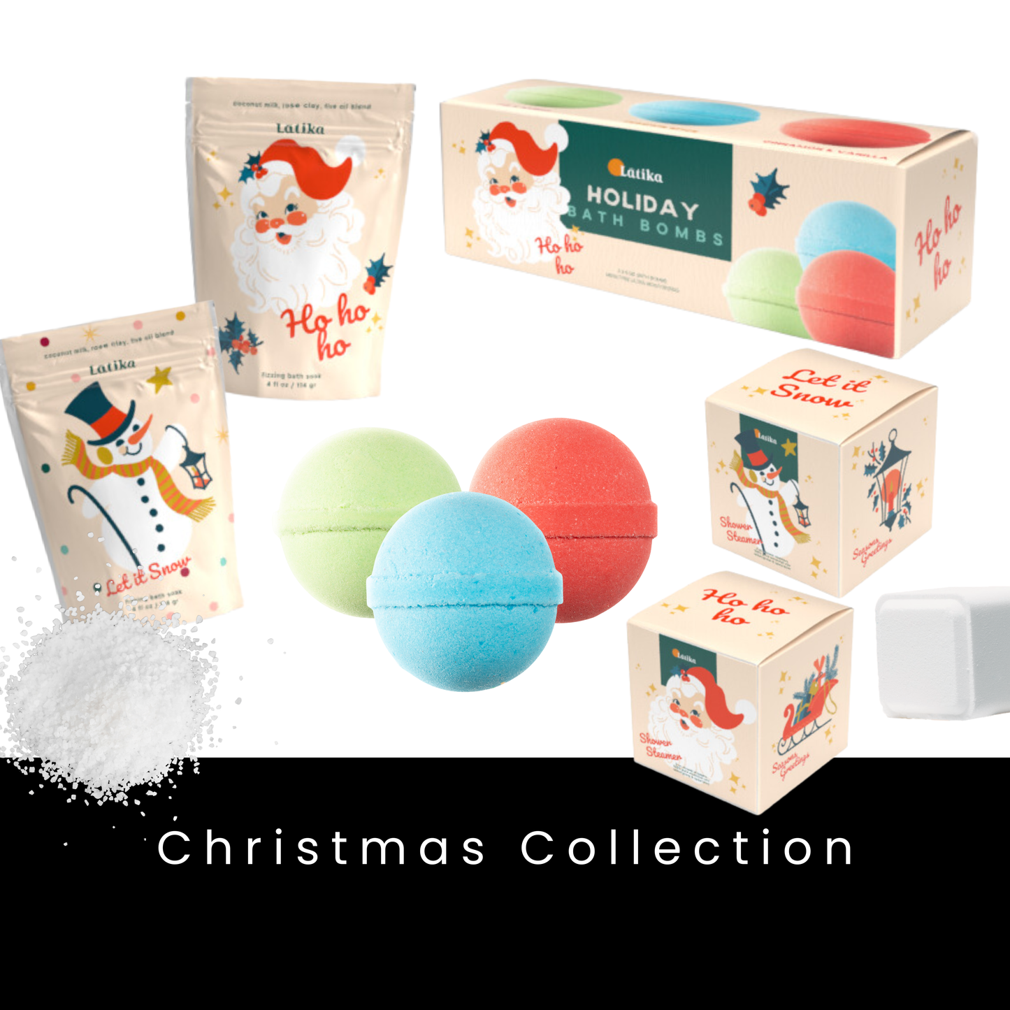 Christmas - Frosty Snowman Fizzing Bath Soak