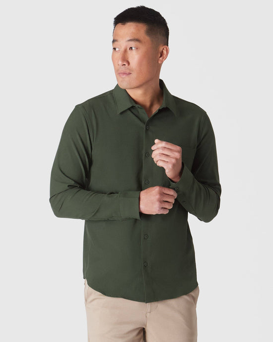 Long Sleeve Shirt | Ripstop Commuter | Olive