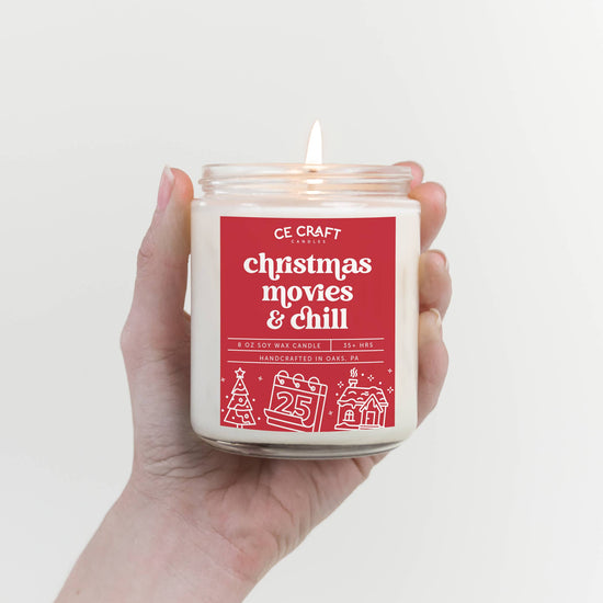 Christmas Movies & Chill Scented Candle