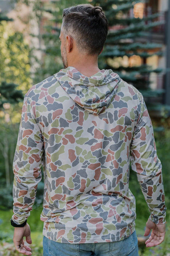 Burlebo Performance Hoodie - Driftwood Camo