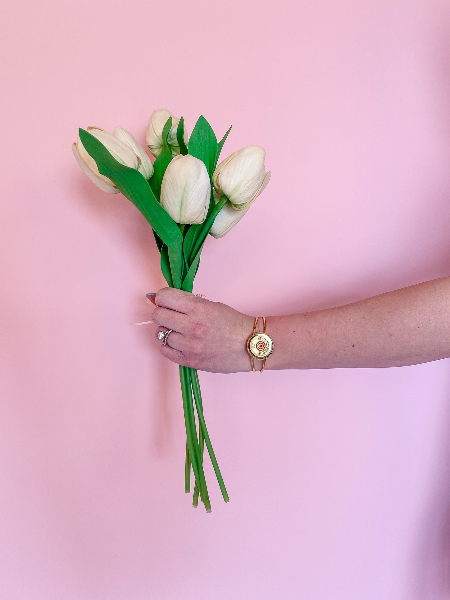 Shotgun Brass Gold Cuff